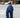 Denim Drama Tiered Ruffle Set