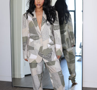 Patch It Up | Pant Set