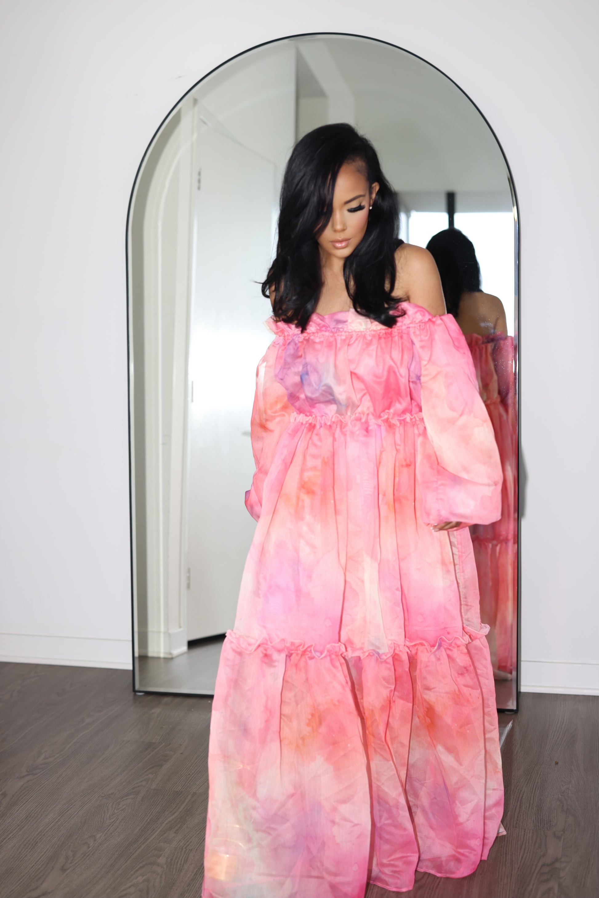 To The Max |Ruffle Maxi Dress