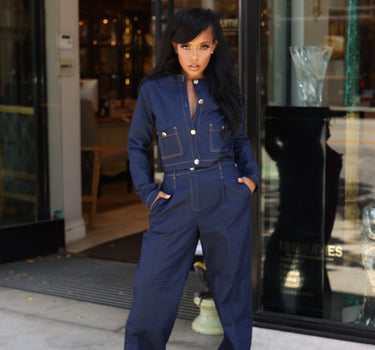 The Billionaire Blueprint Denim Set