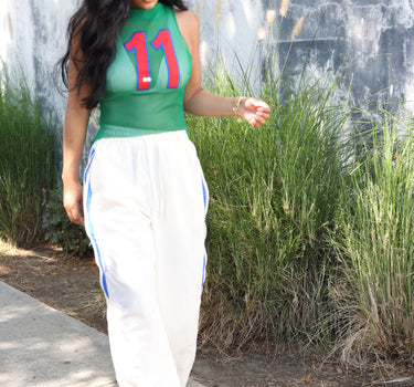 Mesh Varsity Tank Top – Player 11
